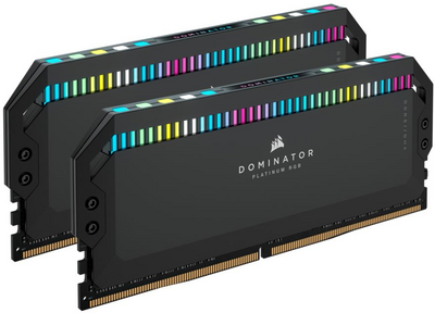 32GB 6000MHz DDR5 RAM Corsair DOMINATOR PLATINUM RGB CL36 (2x16GB) (CMT32GX5M2X6000C36)