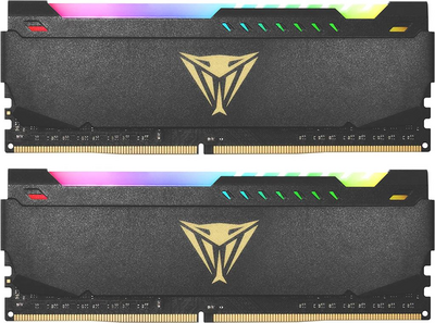 32GB 3200MHz DDR4 RAM Patriot Viper Steel RGB (2x16GB) (PVSR432G320C6K)