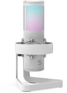 SPC Gear AXIS Onyx White USB streaming mikrofon