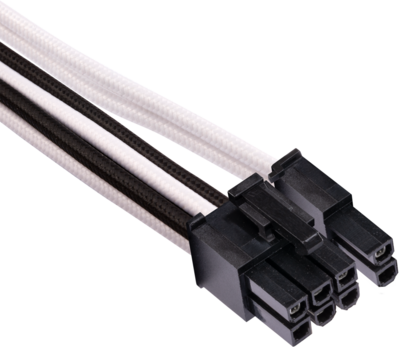 CORSAIR Premium Individually Sleeved Split PCIe Kábel (2 Csatlakozó), Type 4 (Ge