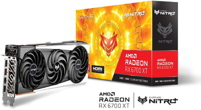 Sapphire AMD Radeon RX 6700XT 12GB GDDR6 Nitro+ HDMI 3xDP - 11306-08-20G