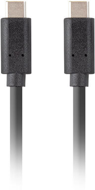Lanberg USB-C 3.1 GEN2 kábel M/M 10GB/S PD100W 1,8M fekete