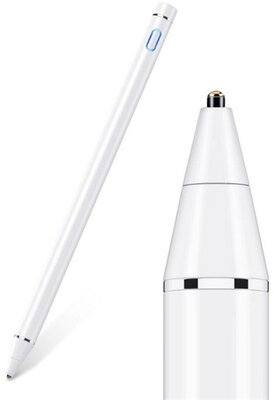 ESR DIGITAL érintő képernyős ceruza (univerzális, aktív, kapacitív microUSB, LED jelzés) FEHÉR