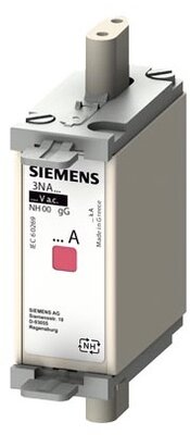 Siemens 3NA6820 500V 000 50A ISO kombijelzővel gG NH-biztosíték
