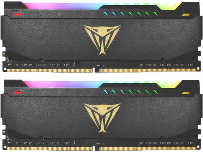 64GB 3600MHz DDR4 RAM Patriot Viper Steel RGB CL18 (2x32GB) (PVSR464G360C8K)