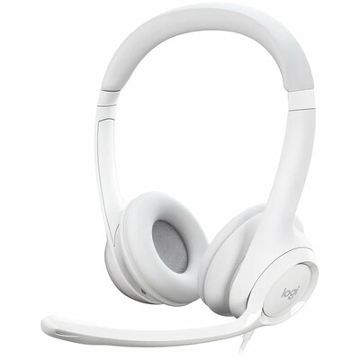 LOGITECH H390 USB Computer Headset - OFF-WHITE - USB - EMEA-914