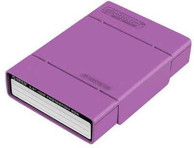 Orico HDD védőtok - PHP35-V1-PU/153/ (3,5", anti-statikus, porálló, lila)