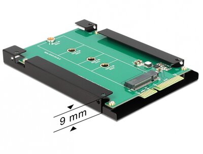 Delock 2.5 SATA 22 Pin > M.2 NGFF Átalakító