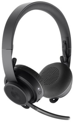 LOGITECH Fejhallgató 2.0 - Zone Wireless Plus Bluetooth Qi töltés Mikrofonos, Grafitszürke