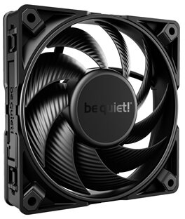 Be Quiet! Cooler 12cm - SILENT WINGS PRO 4 120mm PWM (3000rpm, 36,9dB, fekete)