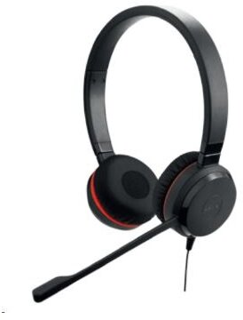 JABRA Fejhallgató - Evolve 20 UC Stereo Vezetékes, Mikrofon