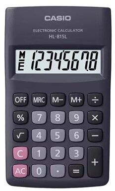 Casio HL 815L BK SZÁMOLÓGÉP