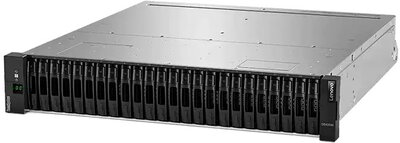 LENOVO DE storage - DE2000H SFF külső tároló, Dual Controller, (16GB Cache) HICless Hybrid Flash Array 2U24 V2