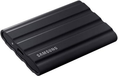 Samsung 4TB T7 Shield külső SSD fekete USB 3.2 - MU-PE4T0S/EU