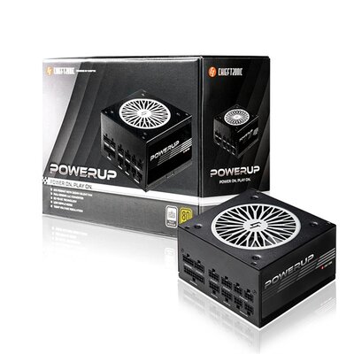 CHIEFTEC 550W Chieftronic PowerUP 550W, 12cm ATX BOX 80+ Gold moduláris - GPX-550FC