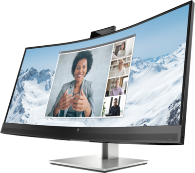 HP 34" E34m G4 WQHD ívelt konferenciamonitor 4 3440x1440 , 21:9, 3000:1, 400cd, 5ms, HDMI DP USB