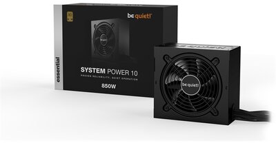 Be Quiet! 850W SYSTEM POWER 10 (80+ Bronze, fekete) - BN330
