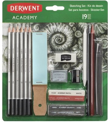 Derwent Academy 6db kiegészítőkkel grafit ceruza készlet