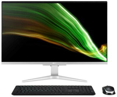 ACER All-In-One PC Aspire C27 27"/FHD/i5-1235U/8GB/512GB/Win11/ezüst