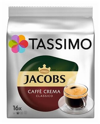 Tassimo cafe crema classico 16 db kávékapszula