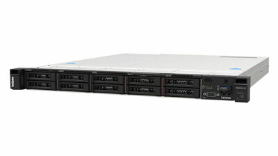 LENOVO rack szerver ThinkSystem SR250 V2 (2.5"), 8C E-2378 2.6GHz, 1x16GB, NoHDD, 5350-8i, XCC:E, (1+1).