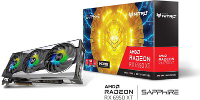 Sapphire AMD Radeon RX 6950XT 16GB GDDR6 Nitro+ Gaming OC HDMI 3xDP - 11317-02-20G
