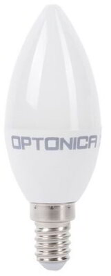 OPTONICA LED Gyertya izzó, E14, 3,7W, meleg fehér fény, 320Lm, 2700K - 1424