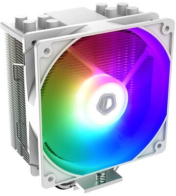 ID-Cooling CPU Cooler - SE-214-XT ARGB WHITE (13.8-30,5dB; max. 115,87 m3/h; 4pin, 4 db heatpipe, 12cm, PWM, A-RGB LED)