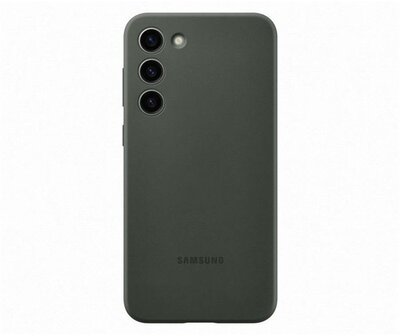 Samsung EF-PS916TGEGWW Galaxy S23 Plus sötétzöld szilikon hátlap