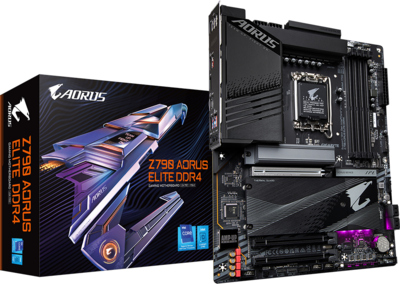 Gigabyte Z790 s1700 Z790 AORUS ELITE DDR4 4xDDR4 4xSATA3 4xM.2 3xPCI-E 2.5Gbit LAN ATX