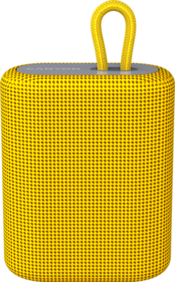CANYON CNE-CBTSP4Y BSP-4, Bluetooth Speaker, BT V5.0, BLUETRUM AB5365A, TF card support, Type-C USB port, 1200mAh polymer battery, Yellow, cable length 0.42m, 114*93*51mm, 0.29kg