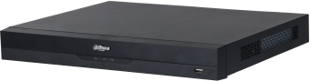 Dahua NVR Rögzítő - NVR5216-16P-EI (16 csatorna, H265+, 32MP, 16port PoE, 384Mbps, HDMI+VGA, 2xUSB, 2xSata, AI)