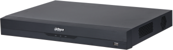 Dahua NVR Rögzítő - NVR4232-EI (32 csatorna, H265+, 16MP, 256Mbps, HDMI+VGA, 2xUSB, 2xSata, AI)