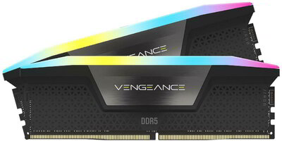 Corsair 32GB 6000MHz DDR5 Kit 2x16GB XMP VENGEANCE RGB fekete - CMH32GX5M2D6000C36