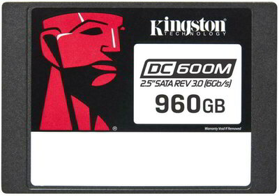 Kingston 960GB Data Center SSD DC600M 960GB SATA 560MBs/530MBs 1 DWPD/5yrs - SEDC600M/960G
