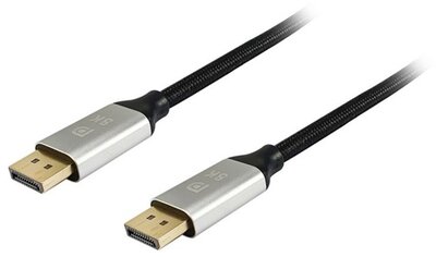 Equip Kábel - 119265 (Premium, DisplayPort1.4 kábel, 8K/60Hz, apa/apa, fekete, 5m)