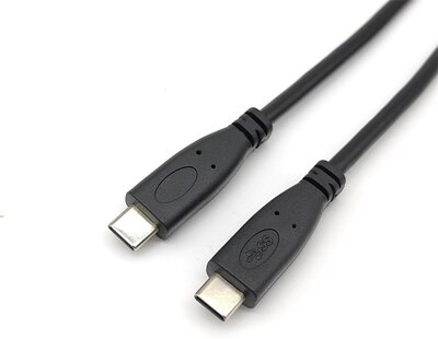 Equip Átalakító Kábel - 128887 (USB-C2.0 to USB-C, apa/apa, fekete, 2m)