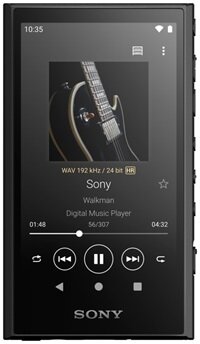 Sony NWA306B.CEW Bluetooth/Wi-Fi fekete hordozható audiojátszó