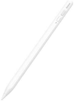 BASEUS érintőképernyő ceruza (aktív, kapacitív + póthegy) FEHÉR Apple Pencil kompatibilis