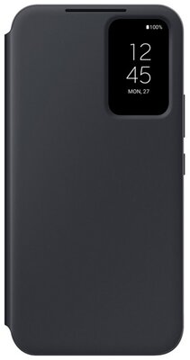 SAMSUNG tok álló (aktív FLIP, oldalra nyíló, Clear View Cover) FEKETE Samsung Galaxy A54 5G (SM-A546)