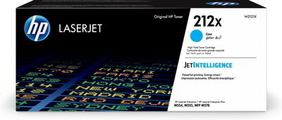 HP W2121X Cyan 10k No.212X M578/M555/M554
