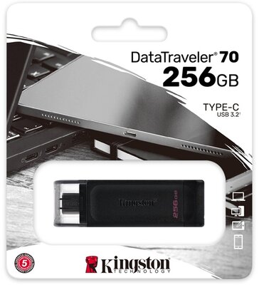 Kingston 256GB DataTraveler 70 USB- 3.2 G1 pendrive - DT70/256GB