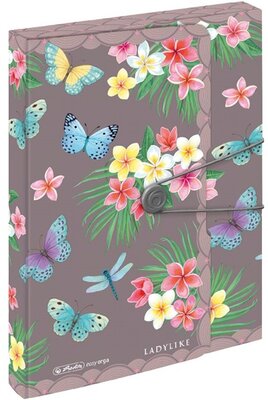 Herlitz Ladylike Butterflies Easy Orga To Go A4 PP füzetbox