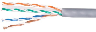 Equip Kábel Dob - 404531 (Cat6, U/UTP fali kábel, LSOH, réz, 100m)