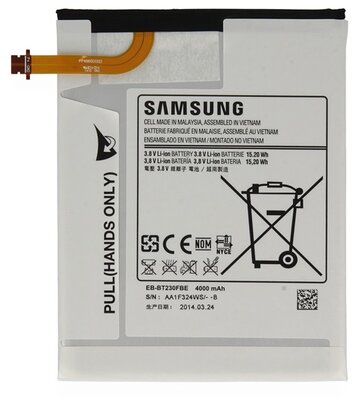 SAMSUNG akku 4000 mAh LI-ION (belső akku, beépítése szakértelmet igényel) Samsung Galaxy Tab4