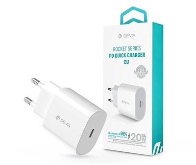 Devia ST351235 20W Type-C hálózati töltő adapter