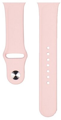 DEVIA DELUXE SPORT pótszíj (egyedi méret, szilikon, állítható) RÓZSASZÍN Apple Watch Series 1,2,3,4,5,6,7,8,SE,Ultra