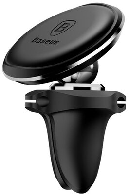 BASEUS C01 autós tartó (szellőzőre, 360°-ban forgatható, mágneses) FEKETE