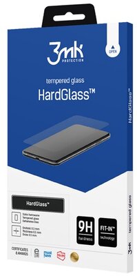 3MK HARD GLASS képernyővédő üveg (2.5D, lekerekített szél, karcálló, 0.3mm, 9H) ÁTLÁTSZÓ Xiaomi Redmi Note 12 4G