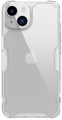 NILLKIN NATURE PRO műanyag telefonvédő (szilikon keret, közepesen ütésálló, légpárnás sarok) ÁTLÁTSZÓ - Apple iPhone 14 Plus